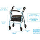 Nova GetGO Standard Rollator, 4202CDB Sky Blue