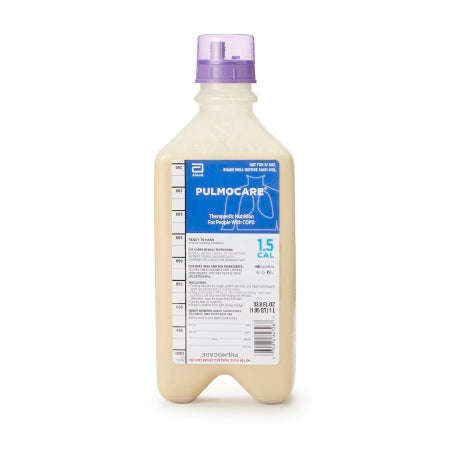 Pulmocare Tube Feeding Formula 62725 Vanilla, 33.8oz bottle each