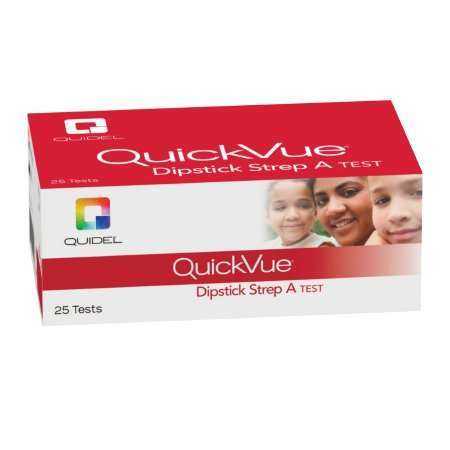 Quidel QuickVue Strep A Rapid Test Kit, 50 test kit, 20108