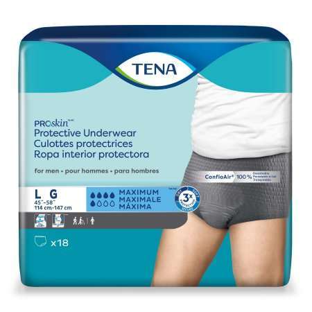 TENA 73530 Proskin Protective Underwear for Men, size L PK/18