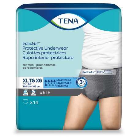 TENA 73540 Proskin Protective Underwear for Men, size XL PK/14