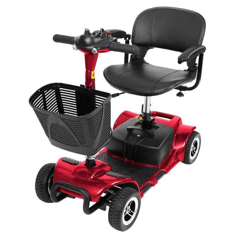 Vive Health 4 Wheel Mobility Scooter, Red MOB1027RED