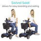 Vive Health 4 Wheel Mobility Scooter, Red MOB1027RED