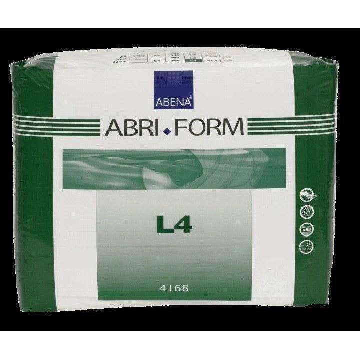 Abena 4168 Abri-Form Comfort L4 Absorbent Adult Brief, Large Pack or Case