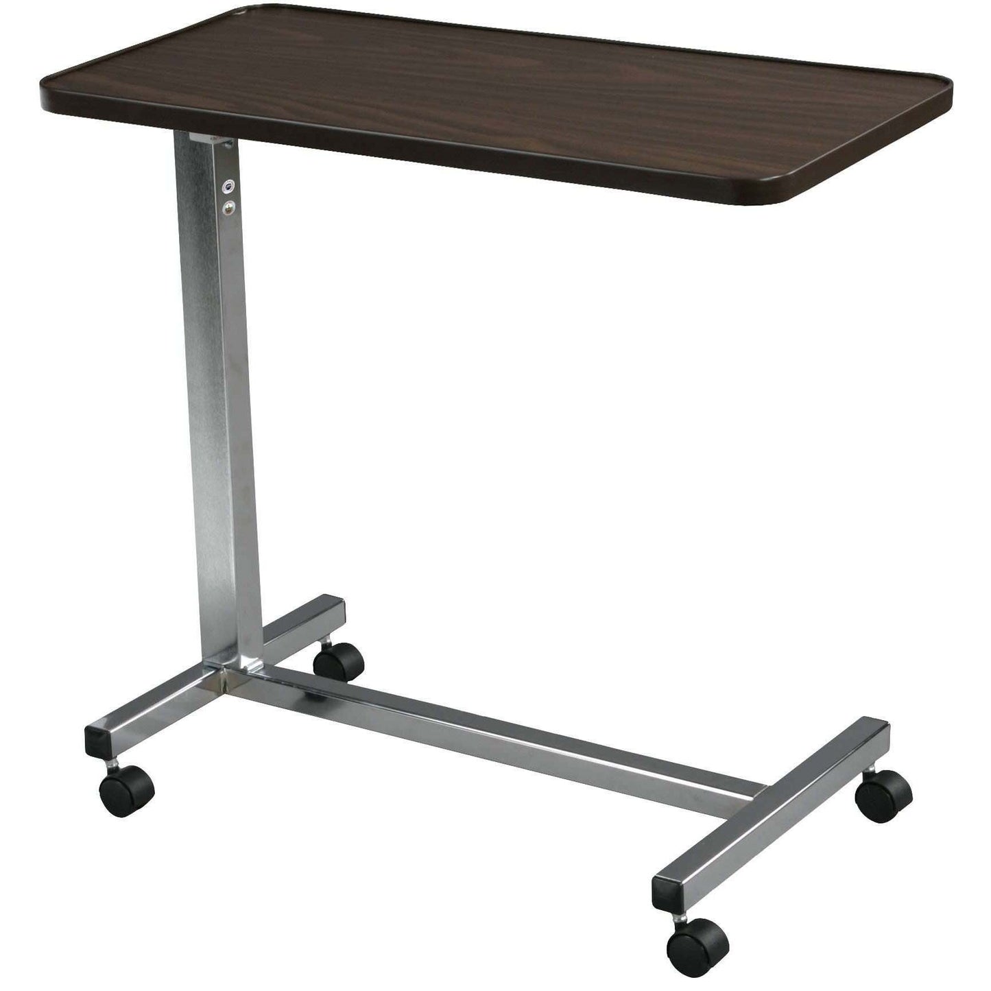 Drive 13003 Non Tilt Top Overbed Table, Chrome