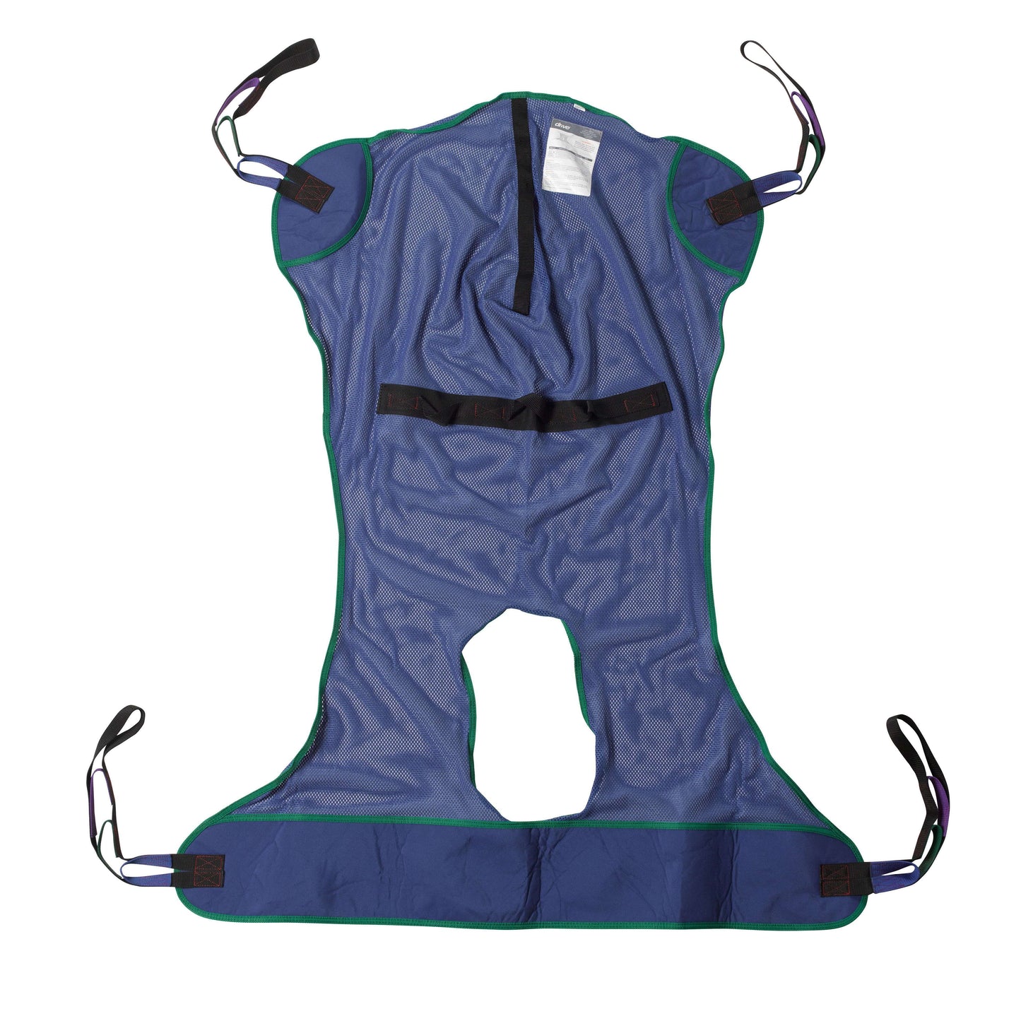 Drive 13221l Full Body Patient Lift Sling, Mesh with Commode Cutout, Large