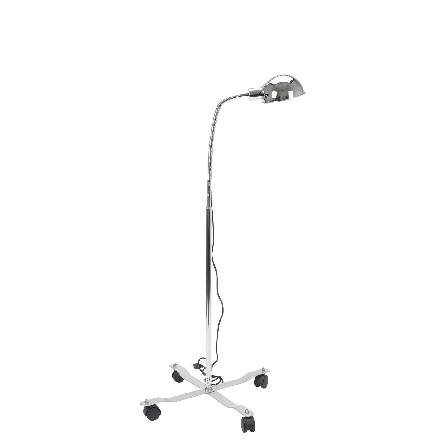 Drive 13408mb Goose Neck Exam Lamp, Dome Style Shade with Mobile Base