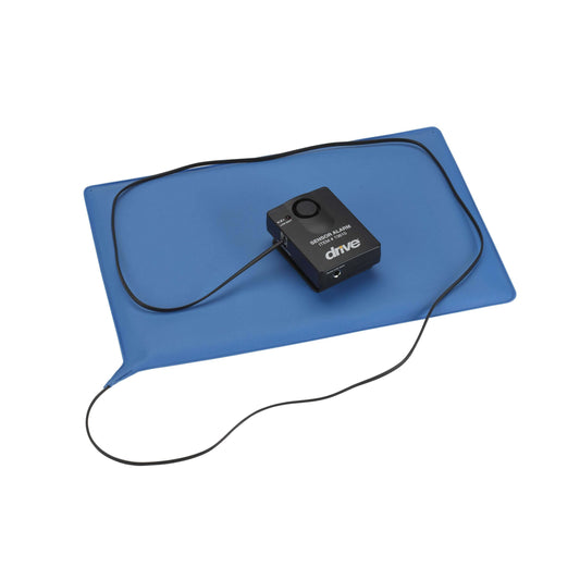 Drive 13605 Pressure Sensitive Bed Chair Patient Alarm, 10" x 15" Chair Pad