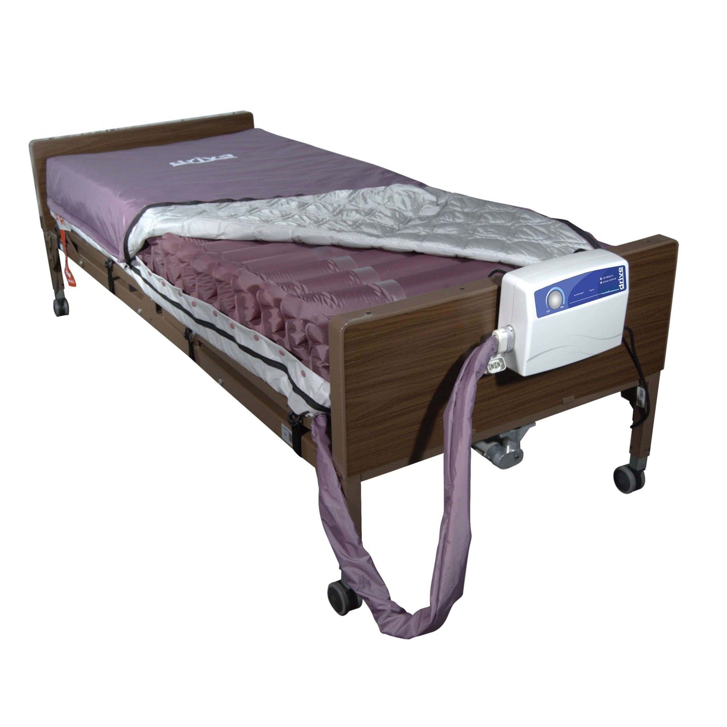 Drive 14027 Med Aire Low Air Loss Mattress Replacement System with Alternating Pressure