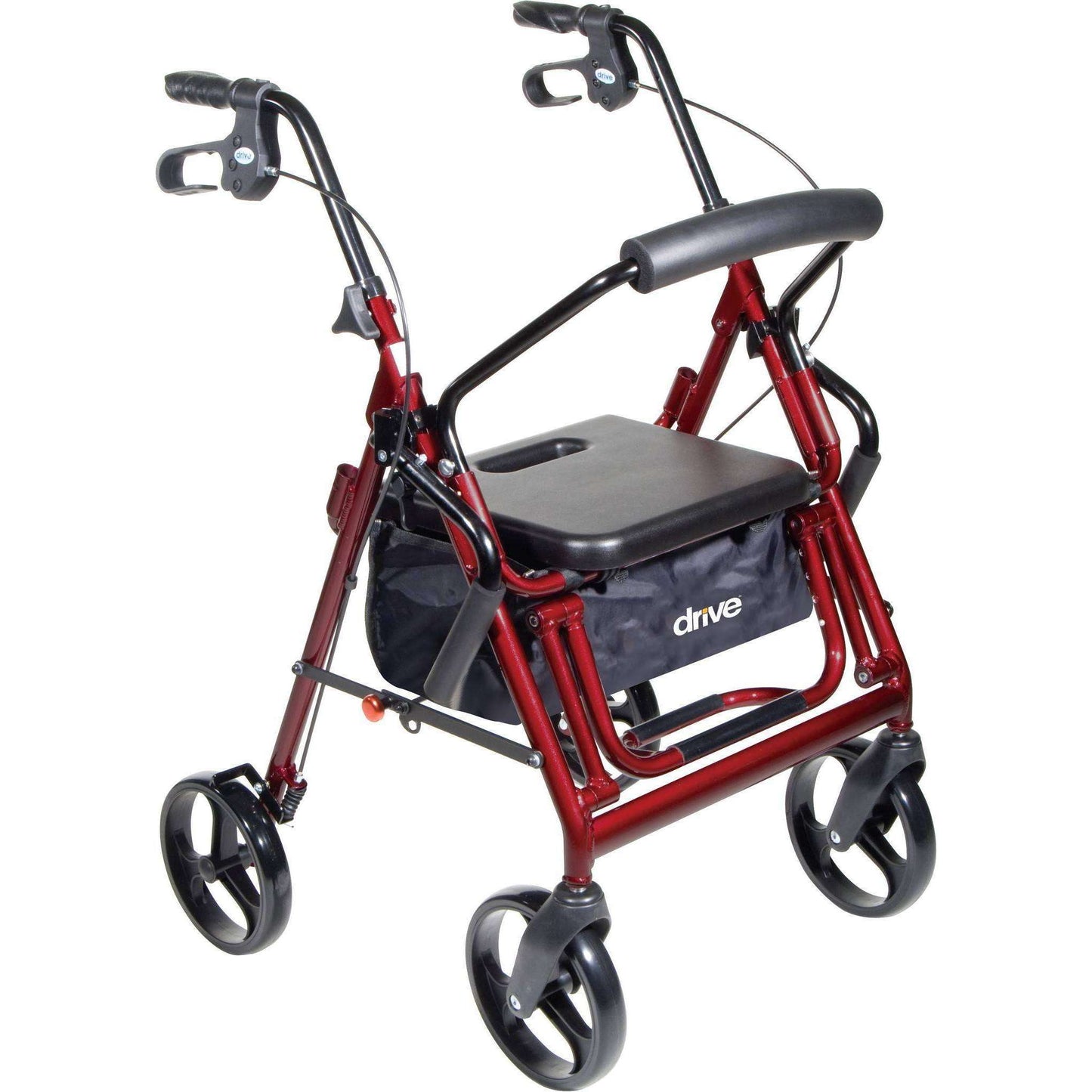 Drive Medical 795 Duet Rollator/walker transport chair combo