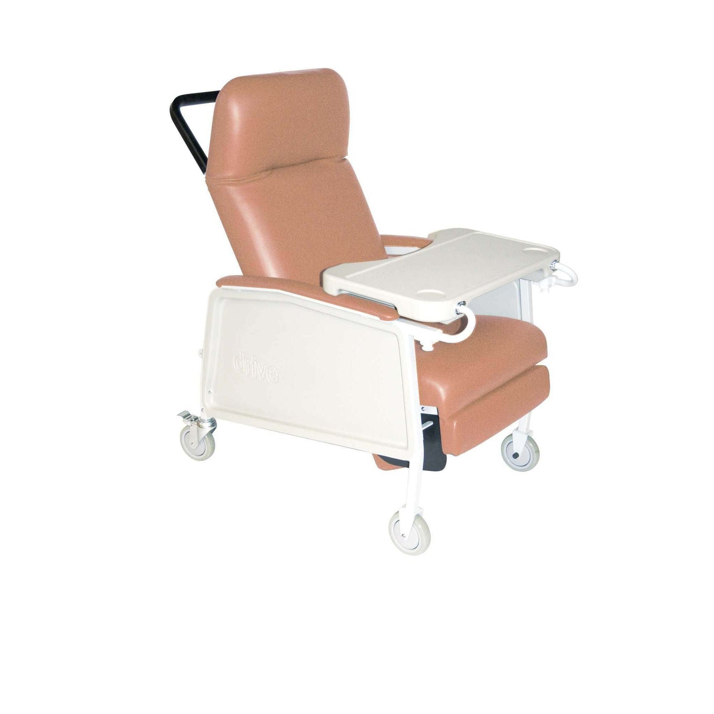 Drive Medical d574ew-r 3 Position Heavy Duty Bariatric Geri Chair Recliner, Rosewood