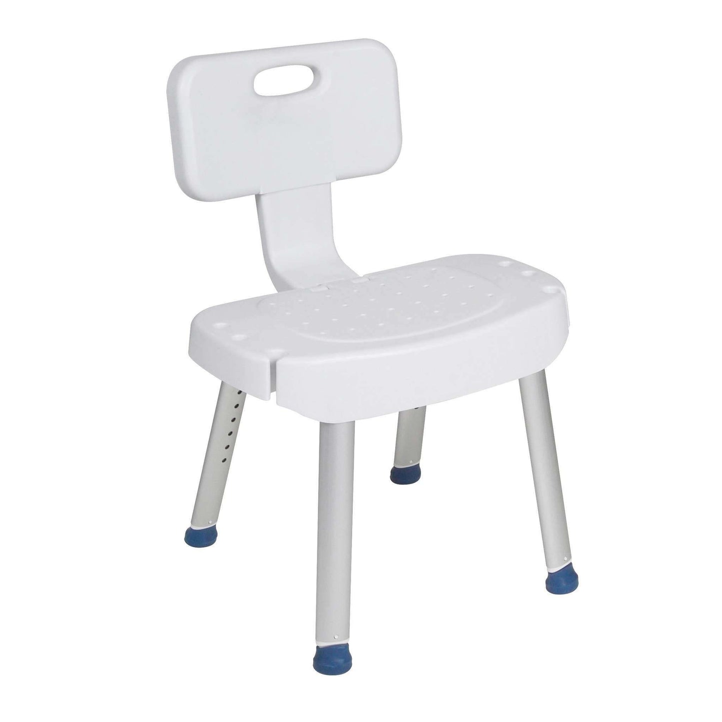 Drive Medical rtl12606 Bathroom Safety Shower Chair with Folding Back