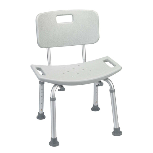 Drive rtl12202kdr Shower Tub Bench Chair with Back, Gray
