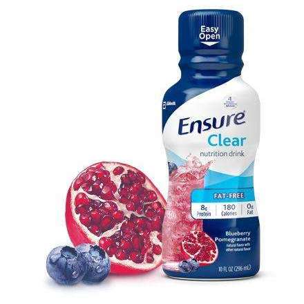 Ensure Clear Blueberry Pomegranate 10 Oz. btl 12/Cs 56500