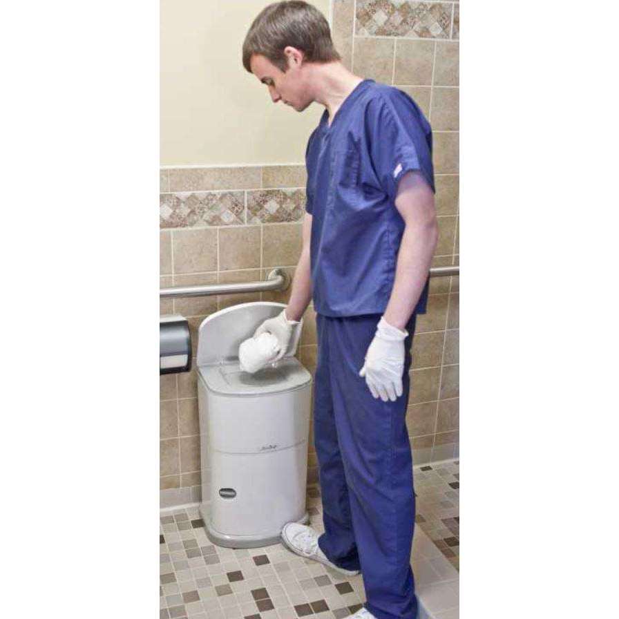 Janibell Akord M280DA 7 Gal. Adult Diaper Disposal System