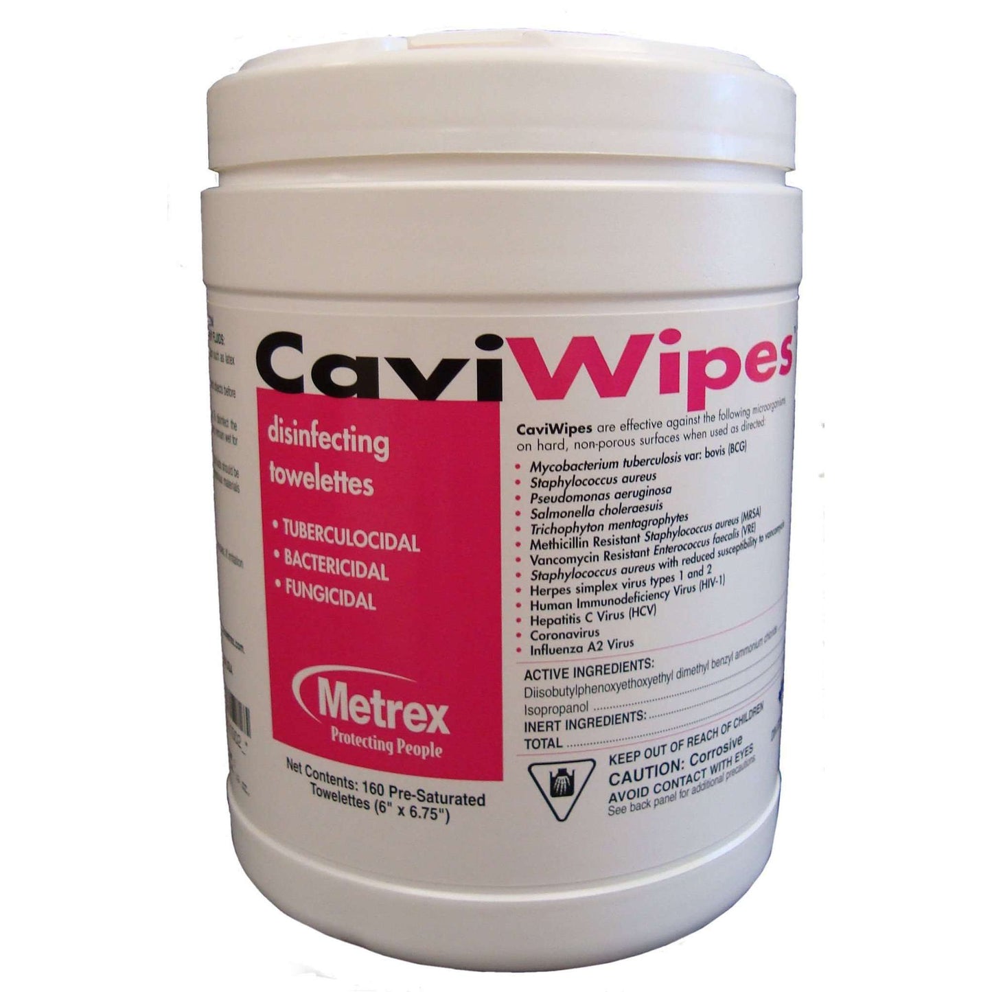 METREX Cavi wipes Disinfectant Cleaner 13-1100 cs/12