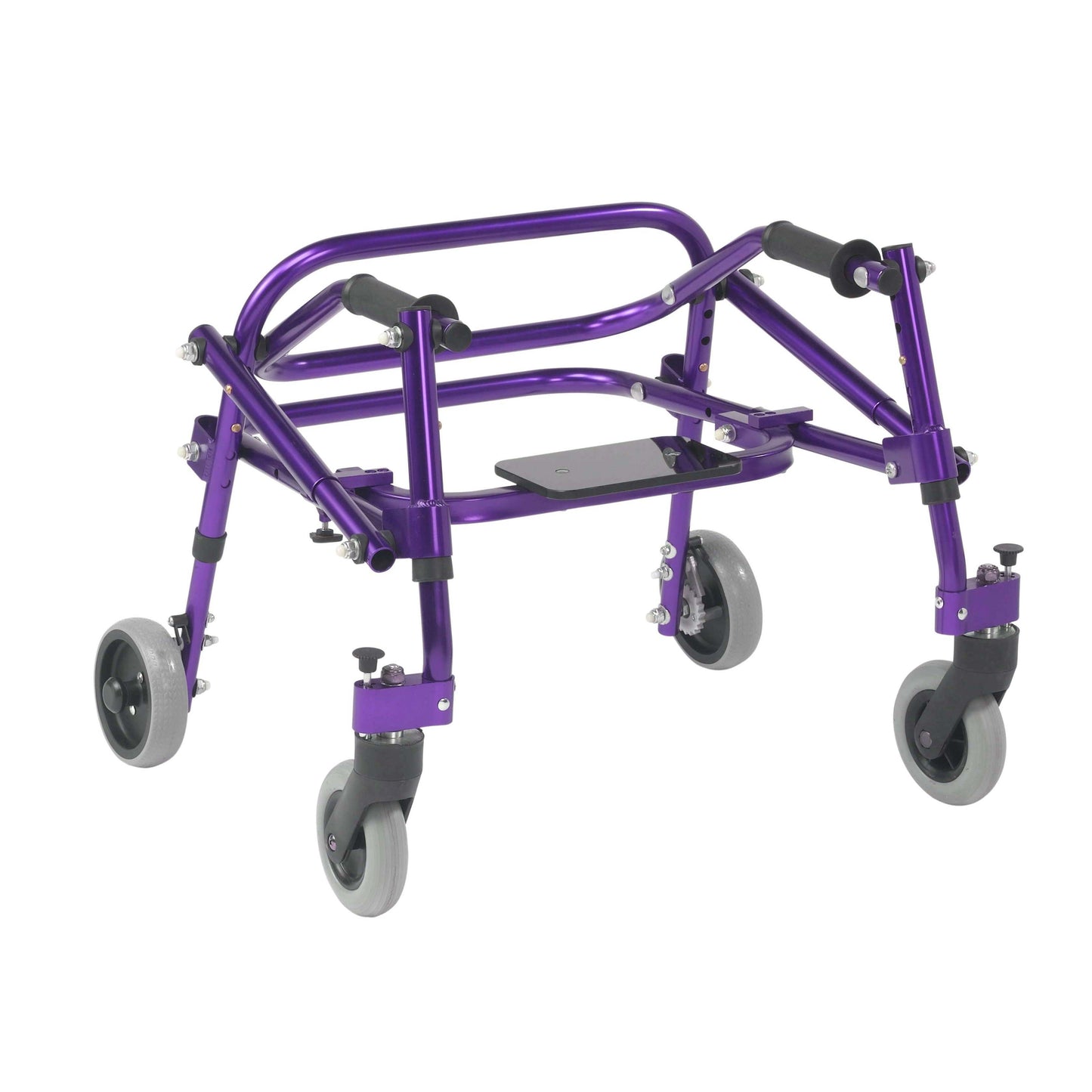 Nimbo 2G Lightweight Posterior Walker with Seat, Extra Small, Wizard Purple