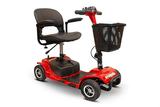EWheels 4 Wheel Mobility Scooter, EW-M34 R Red