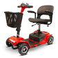 EWheels 4 Wheel Mobility Scooter, EW-M34 R Red